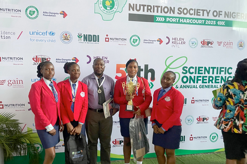 Wisdom Child Shines at 2025 Nutrition Society of Nigeria Schools Debate